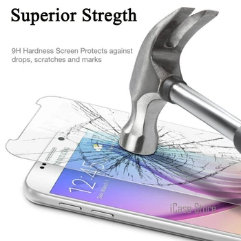 Grūdinto Stiklo Screen Protector For Samsung Galaxy A3 A3000 A5 A5000 A7 A8 2016 Grūdintas Stiklas Sprogimo Įrodymas Filmas