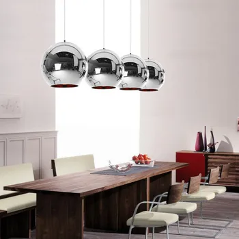 Paprasta šiuolaikinės priedai veltiniams, vilna lempa patalpų apšvietimas, padengtą stiklo kamuolys sieniniai šviestuvai LED valgomasis gyvenamasis kambarys kabantys šviestuvai