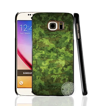 HAMEINUO Camo Camo armijos dykumos mobilųjį telefoną padengti Samsung Galaxy S7 krašto PLIUS S8 S6 S5 S4 S3 MINI