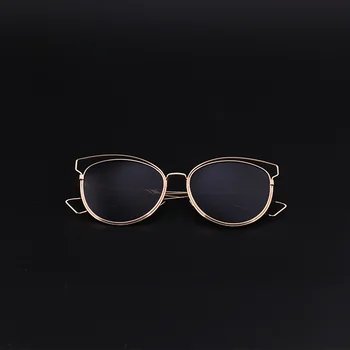 2018 FONHCOO Naujas mados metalo rėmelis drugelis moterims prekės ženklo dizaineris retro vintage akiniai nuo saulės, cat eye akiniai UV400 oculos de sol