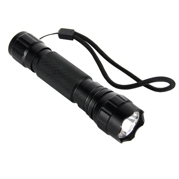 BORUiT XPE LED RGB 501B Žibintuvėlis Aliuminio 1-Režimo Blykstės Šviesos Kempingas Žibintuvėlis, Žvejybos, Medžioklės Nešiojamų Žibintų, kuriuos 18650 Baterija
