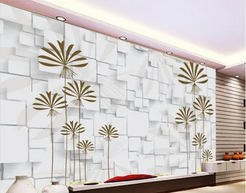 Individualizuotos fono paveikslėlį freskomis miško 3d tapetai modernus gyvenamasis kambarys freskomis 3d sienų freskomis tapetai
