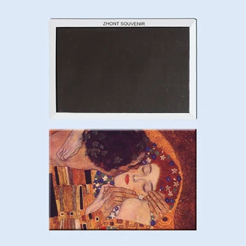 15 Atvaizdai,paveikslai Gustav_Klimt Šaldytuvas Magnetai ,visame Pasaulyje Žinomų Paveikslų,Muziejus, Suvenyrų,kokybės spausdinimas