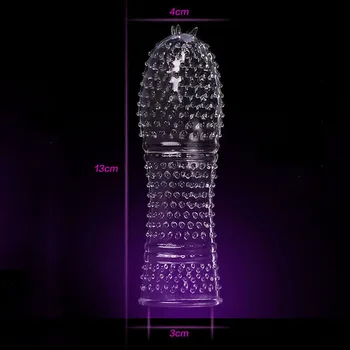 Varžtas punktyras Prezervatyvą Suaugusiųjų Sekso Produktus, Penio Movos Sekso Žaislai Daugkartinio naudojimo Varpos Pratęsimo Kristalų