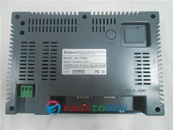 NAUJAS HMI sensoriniu Ekranu 7 colių 800*480 USB prievadas SD Kortelę 2COM SK-070AE su Nemokama Kabelinė ir Programinės įrangos Vienerių Metų Garantija