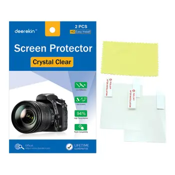 2x Deerekin LCD Screen Protector Apsauginė Plėvelė Fujifilm F820EXR F900EXR HS50EXR Skaitmeninis Fotoaparatas