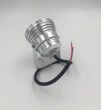10W DC12V LED RGB povandeninis apšvietimas Vandeniui IP65 fontano baseinas lempučių Lempa 16 spalvų pokytis + infraraudonųjų SPINDULIŲ Nuotolinio valdymo pultelį