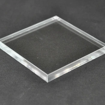 Aišku, organinio Stiklo Skaidraus plastiko Lakštas, akrilo lenta organinio stiklo polimetilmetakrilatą 1mm 5mm, 10mm storio, 100*100mm