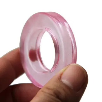 Crystal nedelsiant gaidys žiedas ejakuliacija, varpos žiedas dildo Želė extender erekcija pora sekso produktai žaislai vyrams