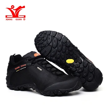 XIANGGUAN Lauko vaikščiojimo batai EUR dydžio 39-48 vyras, Kvėpuojantis priešslydžio sistema vėjo juoda kelionės batų Tendencijų sporto sportbačiai pėsčiomis