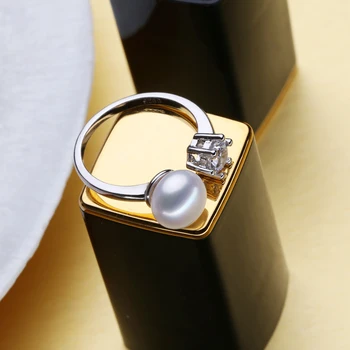 FENASY Pearl Juvelyrikos Prekės ženklo vestuvės vestuvinis papuošalų rinkiniai Natūralių Perlų Karoliai pakabukas moterims/stud Auskarai,karūnos žiedas
