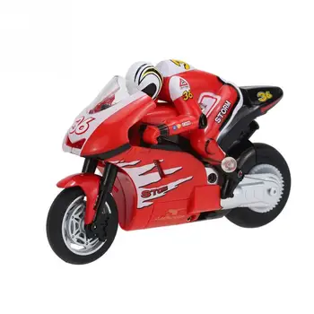 Naujovė Mini RC Motociklo 8012 Elektros Didelės Spartos Nuotolinio Valdymo Automobilių, 3.7 V, 2.4 G RC Šokinėja Nuotolinio Valdymo Žaislas Motociklas
