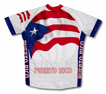 Puerto Riko Vėliava Dviratį Dviračiu Drabužių Ciklo Dviračių Džersis/Kvėpuojantis Kalnų Dviračių Sporto Pasaulio Komanda Roupa Ciclismo