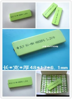 Ni MH F6 kramtomoji guma baterija 800MAH 1.2 V elektroninis žodynas baterija belaidžius telefono baterija Li-ion Ląstelių