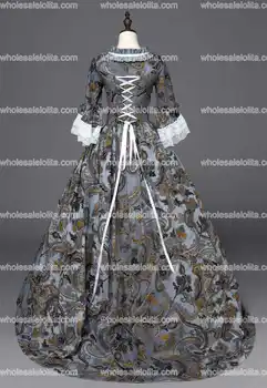Aukštos Kokybės Pietų Belle Renesanso Princesės Viktorijos Pelenės Suknelė Suknelė Teatro Moterų Kostiumas