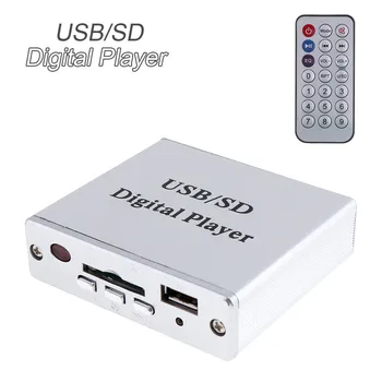 Pardavimas, DC 12V Maitinimo Stiprintuvas MP3 SD USB Garso Grotuvas Skaitytuvas 3-Elektroninių Klaviatūros Valdymas su Nuotolinio
