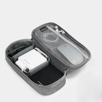 Skaitmeninis Mini Saugojimo Krepšys Kelionės Elektronikos Priedai Organizatorius HDD, USB Duomenų Kabelis, Maitinimo Banko Ausinės Įkroviklis, Dėklas
