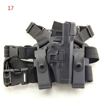 Taktinis Serpa 3 Lygio Šviesos Guolių Dešinės Rankos Nukris Kojos Auto Lock Muito Pistoletas Dėklas, skirtas Glock 17 19 22 23 31 32