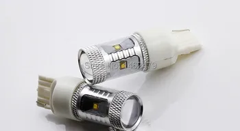 2 x T20 7440 7443 W21W už Cree Žetonų LED Lemputė, Atbulinės Sustabdyti Uodega Automobilių Šviesos 2013 m. 