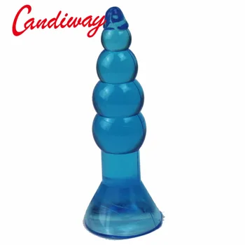 Candiway Butt Plug sekso produktai Žaislai, naktinis gyvenimas seksualus karoliukai kieme vandeniui Skatinti big Analinis kaištis unisex, moterims, vyrams