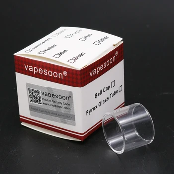 Originalus vapesoon Pakeitimo Pyrex Stiklo Vamzdis 2ml & 4ml už Kayfun Premjero MTL 22mm RTA 2ml & 4ml skaidraus Stiklo Vamzdis