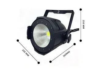 LED par 120W COB RGBWA UV 5in1/RGBW 4in1/RGB 3in1/ Šilta Balta Šalta balta UV LED Par Par64 led prožektorius dj šviesos Dmx kontrolės