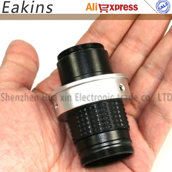 10X-80X Zoom C-mount Objektyvas, Didinimas Priedai Objektyvas, Skirtas Skaitmeniniams Vaizdo Pramonės Mikroskopo vaizdo Kamera