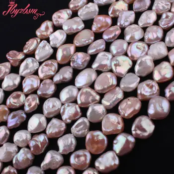 8x10-12x16mm Baroko Gėlavandenių Perlų, Natūralaus Akmens Karoliukai, 
