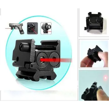 Mini Kolonėlė Kompaktiškas Red Dot Lazerinio Taikiklio, Su Nuimamu Picatinny 20mm Geležinkelių Pistoletas Oro pistoletas, Šautuvas Medžioklei Accessious