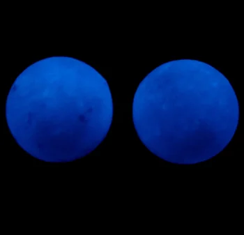 35*35 mm Žalia Švyti mėlyna Kalcitas Švyti Šviesos Krištolo Rutulį Tamsaus Akmens Ball Sferoje Gydymo nemokamas pristatymas