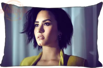 2018 NAUJAS Demi Lovato Stačiakampio Užvalkalas (dviejų pusių) Patogi pagalvė padengti geriausia dovana Tiesiog Padengti