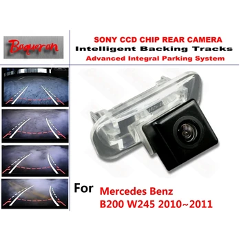 Mercedes Benz B200 W245 2010-2011 m. CCD Automobilių Atsarginės automobilių Stovėjimo aikštelė Kamera Protingas Dainos Dinaminis Orientavimo Galinio vaizdo Kamera