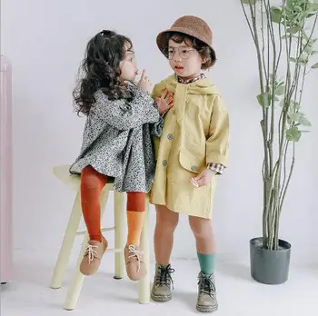 Vaikai medvilnės antblauzdžiai rašybos spalvos pavasarį, rudenį, kūdikių berniukų, mergaičių pėdkelnės vaikams drabužių 95-115cm vaikų dovanų
