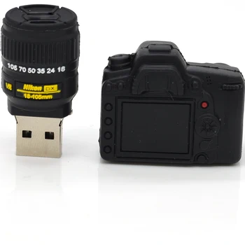 Duby pen ratai SLR fotoaparatas pendrives animacinių filmų U disko mini pendrive 4GB 8GB 16GB 32GB 64GB memory stick nemokamas pristatymas