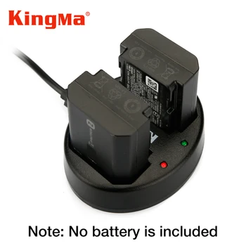 KingMa NP-FZ100 NP FZ100 Dual USB Akumuliatoriaus Kroviklis Sony NP-FZ100, BC-QZ1 Alpha 9, A9, Alfa 9R, Sony A9R Sony Alpha 9S Fotoaparatas