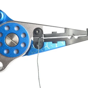 Naujas modelis aliuminio žvejybos pjovimo replės replės didelio stiprumo galia replės naudinga žvejybos 19CM 180G