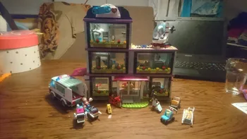 Mylb Draugų Mergaitė Serijos 932pcs Blokai žaislai Heartlake Ligoninės vaikų Plytų žaislas mergina dovanos Suderinama Legoe