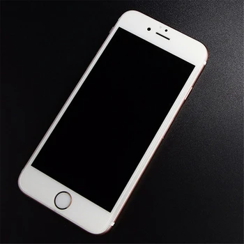 2vnt 0,3 mm 9H PILNAS draudimas 3D Grūdintas Stiklas iPhone 6 6s Screen Protector, Stiklo Plėvelė Premium Versija iPhone6 6s