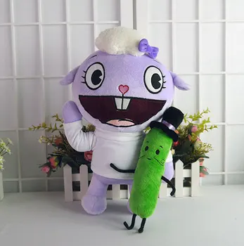 2 vnt/set Happy Tree Friends pliušinis lėlės Anime HTF Lammy & P Pickels pliušiniai žaislai minkšta pagalvėlė aukštos kokybės dovanų nemokamas pristatymas