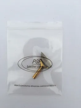 S1 (1 mm), ventiliatorius vienašališkai pusėje plieno-konservatyvusis PGF - S1 (1 mm) odos pjaustymo įrankiai odos amatų įrankiai
