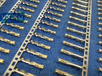 [VK]400pcs Moterų Pin Dupont Jungtis Aukso spalvos 2.54 mm
