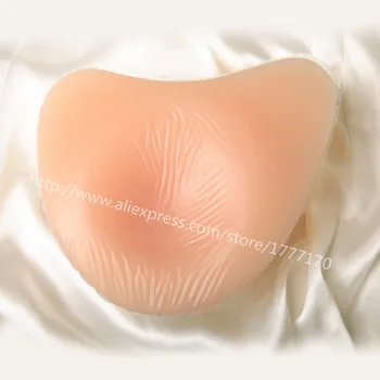 Nemokamas pristatymas krūties dirbtinės silikoninės gumos krūties geriausias silikono krūtys 260g teisę AA taurės po chirurginės moterims