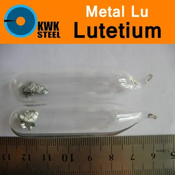 Lu Lutetium Lutecium 3N5 Urmu Stiklo Sandariklis Grynas 99.95% Periodiškai Retųjų Metalų Elementai 