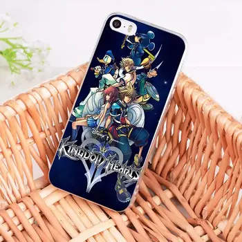 MaiYaCa Anime Kingdom Hearts vitražas minkštos tpu telefono dėklas apima, 