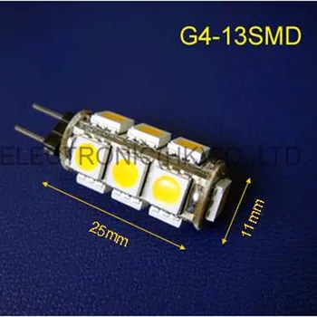 Aukštos kokybės 12Vdc led G4 Crystal šviesos G4 Led dekoratyvinės šviesos DC12V G4 led lempos, GU4 LED žibintai 12v nemokamas pristatymas 5vnt/daug