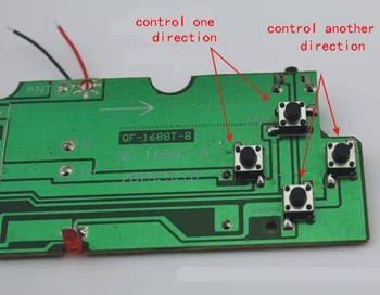 27MHz šešių kanalų nuotolinio valdymo modulis elektroninių lenta/technologijos modelio dalys/ 