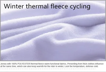 Nyderlandų Vėliava Žiemą šilumos vilnos Dviračių Megztiniai Vyrų dviračių žiemos drabužių Dviračių Ciklo Drabužiai