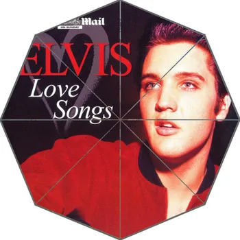 Gražus Elvis Presley Skėtis Užsakymą saulės ir Lietaus, Skėtis Dizaino Nešiojamasis Mados Stilingas Naudinga Skėčiai Gera Dovana