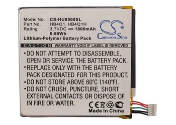 Cameron Kinijos 1800mAh Baterija HB4Q1,HB4Q1H,HB4Q1HV už Huawei Ascend D Quad XL, D1, D1 XL,T9200,U9200,U9500,U9500E