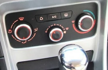 3pcs Oro Kondicionavimo įranga, šilumos Jungiklis mygtukas AC Rankena, Už PEUGEOT 307/CITROEN C-TRIOMPHE automobilių reikmenys